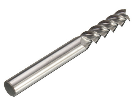 Aluminium 3 van het Beëindigenmolens van het Fluitcarbide Diameter 8mm, de Lange Molens van het Carbidebeëindigen