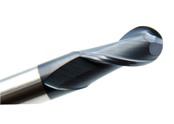 6mm maalt het Stevige de Neusbeëindigen van de Carbidebal 55 de Fluit van HCC 2 voor de Houten Hulpmiddelen van Metel