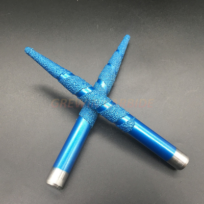 Het Beëindigenmolen die van het wolframcarbide Diamond Stone Engraving Cutter Tools solderen