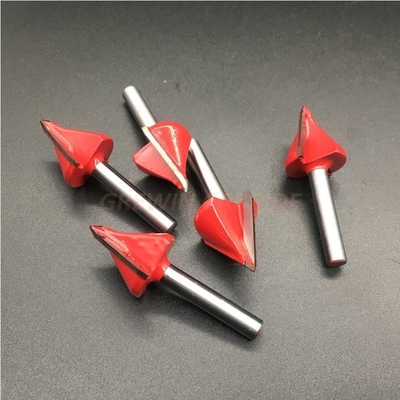 3D V-Type van de de Snijdershoutbewerking van het Carbidemalen Molen van het de V-vormbeëindigen voor Houten Snijders