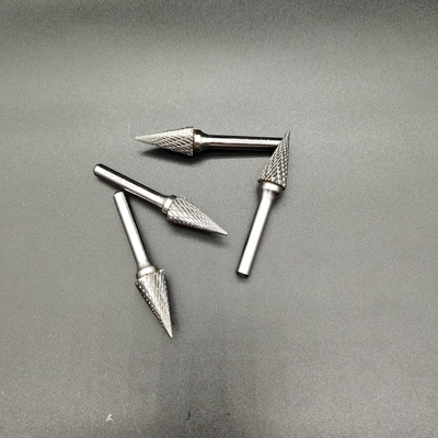 Zilver van het Carbideburr bits set welding cooper van de typew het Lange Steel voor Metaalverwerking