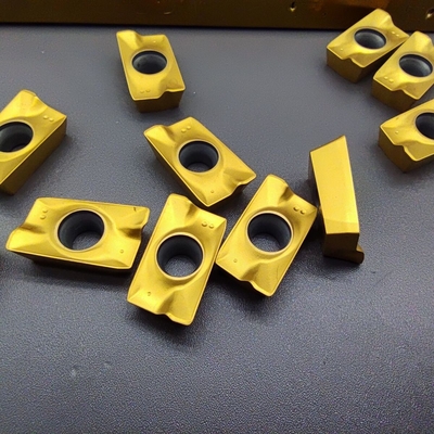 Apmt1604pder-m2 het Tussenvoegselroestvrij staal van het Machine Stevig Carbide met Met een laag bedekt Goud