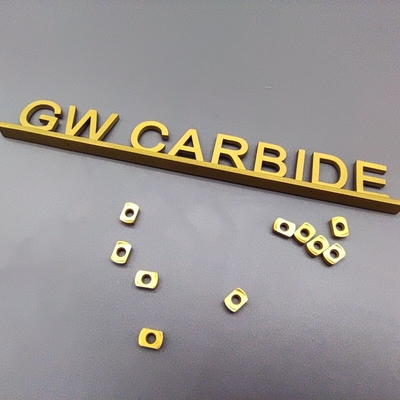 Goud van het het Carbidetussenvoegsel BLMP van GREWIN het Stevige die voor Staal met een laag wordt bedekt
