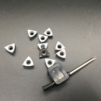Van het het Carbidetussenvoegsel van WNMU 060610 Cnc Met een laag bedekte Carbide van het het Hulpmiddelwolfram het Draaiende